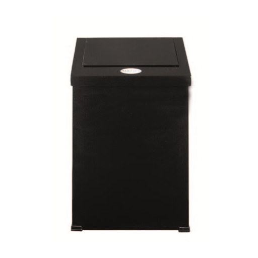MAXİFLOW SALLANIR KAPAK-11LT-18X20X38CM-RENKLİ SİYAH